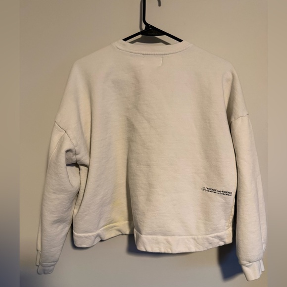 Disney Women's cropped Mickey Mouse Crewneck - Picture 5 of 5